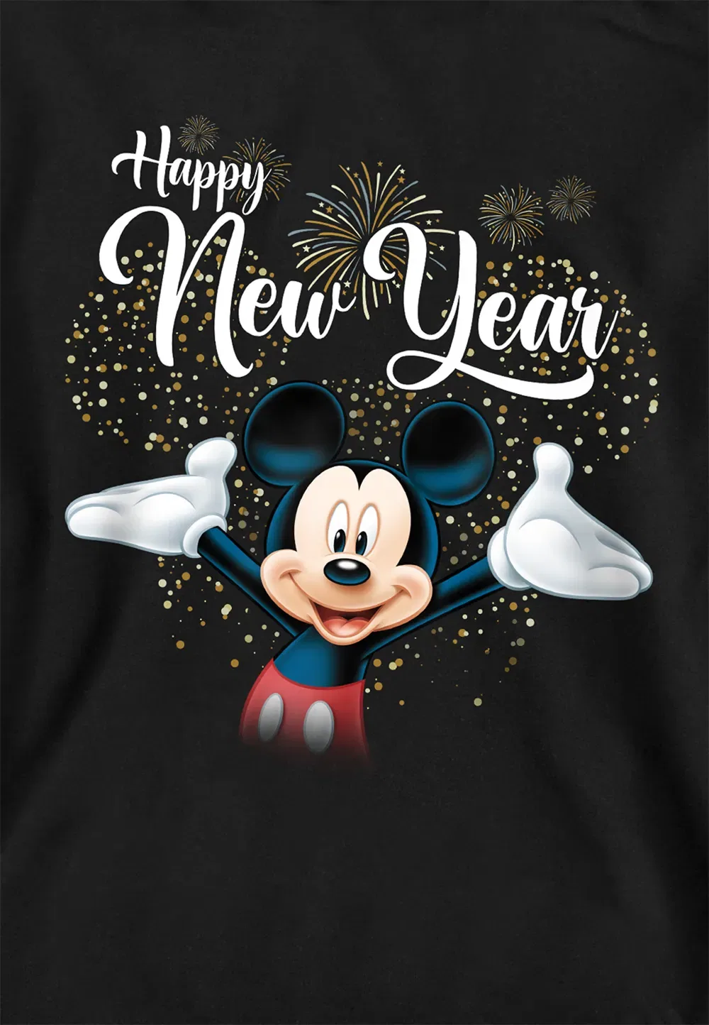 Детская толстовка Mickey Mouse Firework, Disney, черный — фото 2