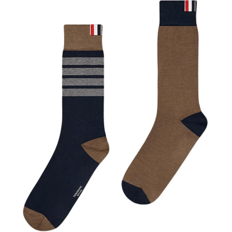 

Носки Mid Calf мужские THOM BROWNE, светло-коричневый