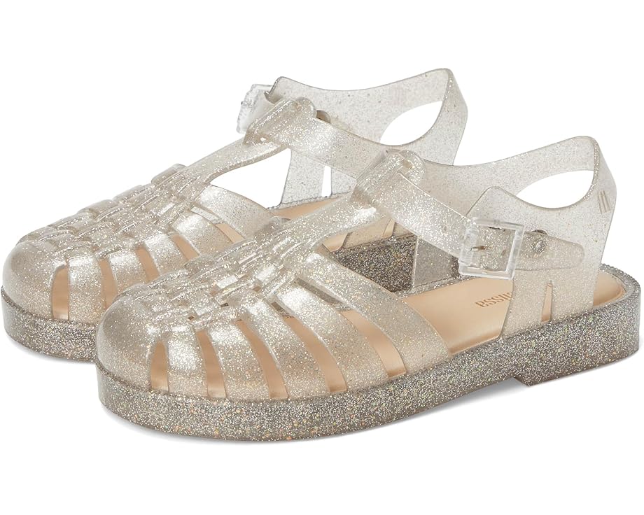 

Детские блестящие сандалии Mini Melissa Possession, Beige