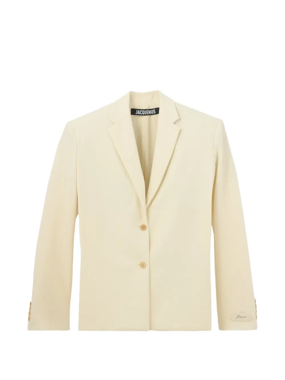 Жакет с пуговицами Карре Jacquemus, нейтральный