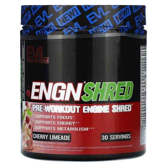 

Добавка EVLution Nutrition ENGN Shred Pre-Workout Engine Shred, вишневый лаймад