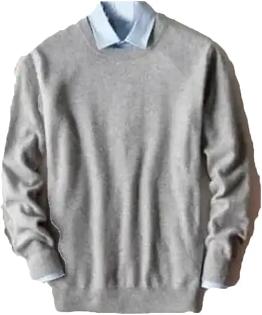 

Мужской свитер из смеси кашемира и хлопка Slim Fit