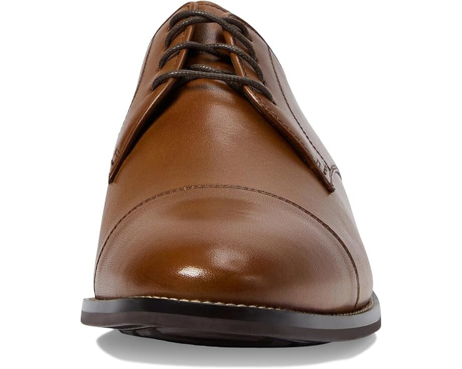 Кожаные оксфорды Cole Haan Lenox Hill C11632 мужские коричневые с отделкой мыском — фото 3