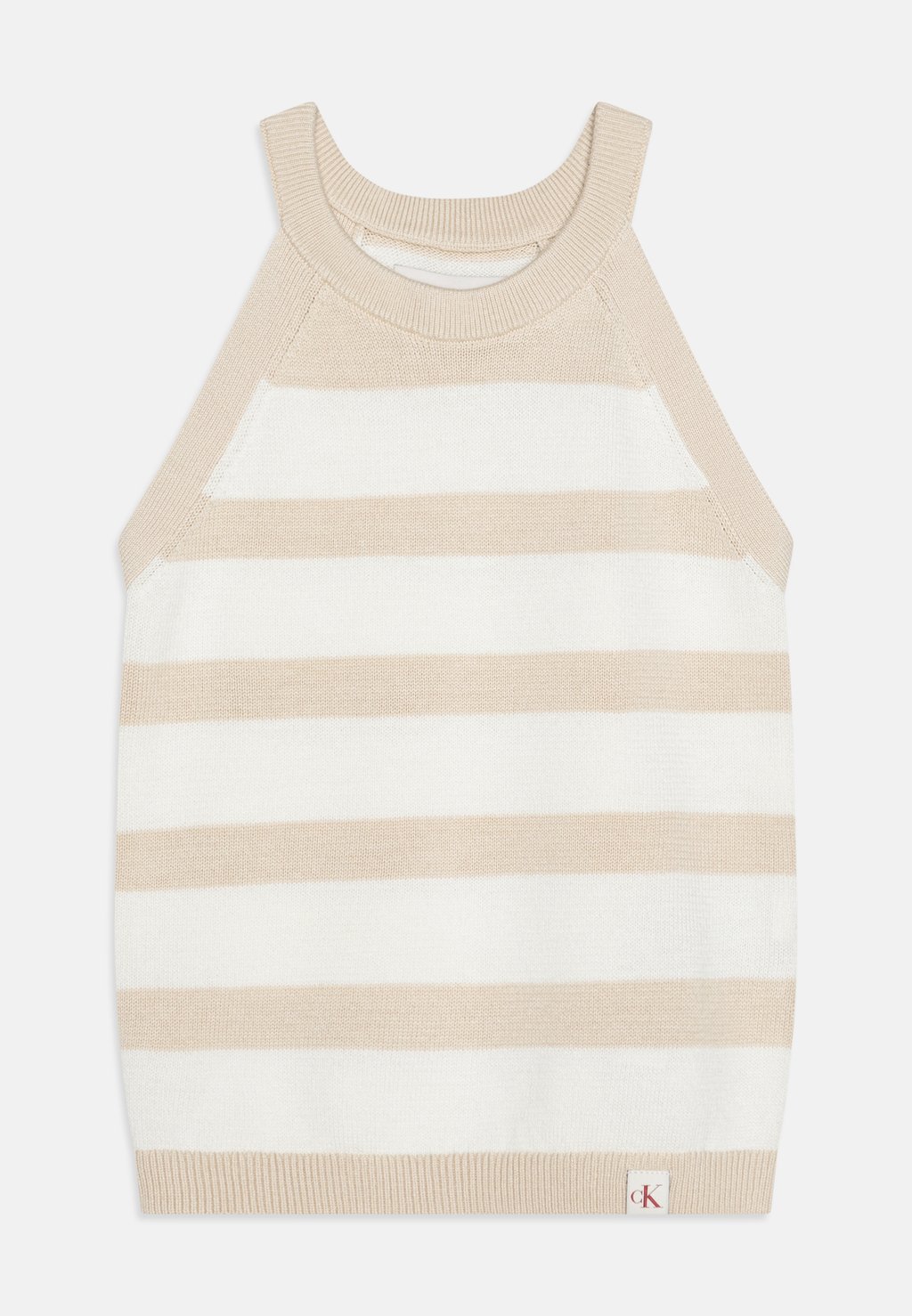 

Топ HALTERNECK Calvin Klein Jeans, белый