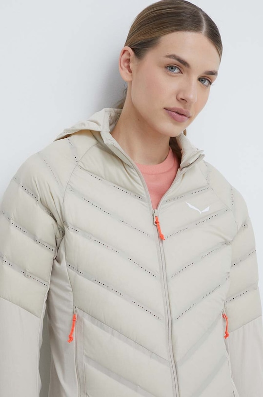 

Спортивный пуховик Agner Hybrid Salewa, бежевый