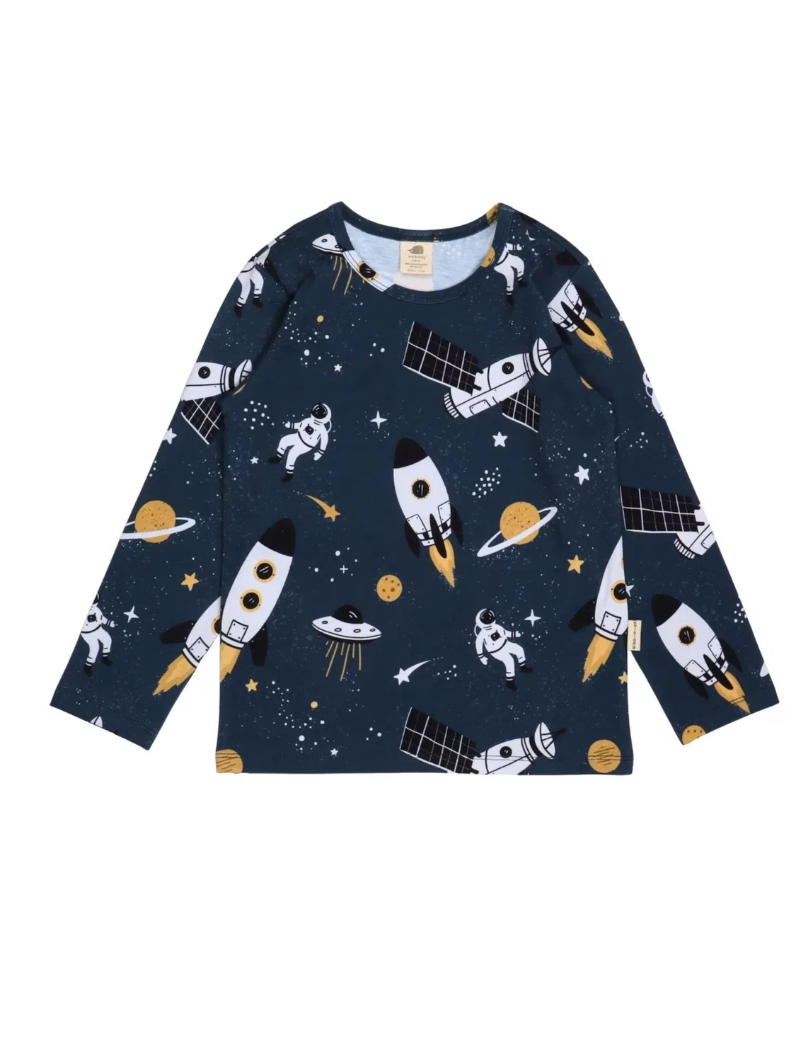 Футболка Walkiddy Space Trip Shirt темно-синего цвета