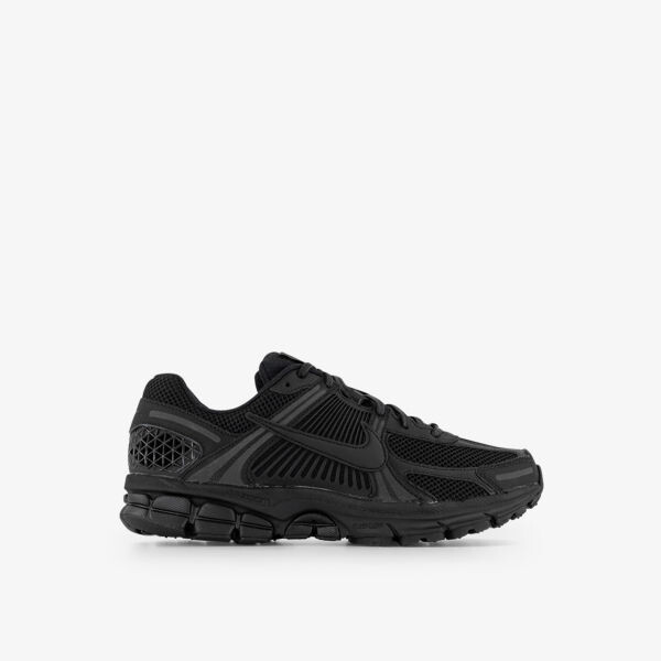 

Кроссовки с низким берцем из кожи и сетки Zoom Vomero 5 с тиснением логотипа Nike, черный