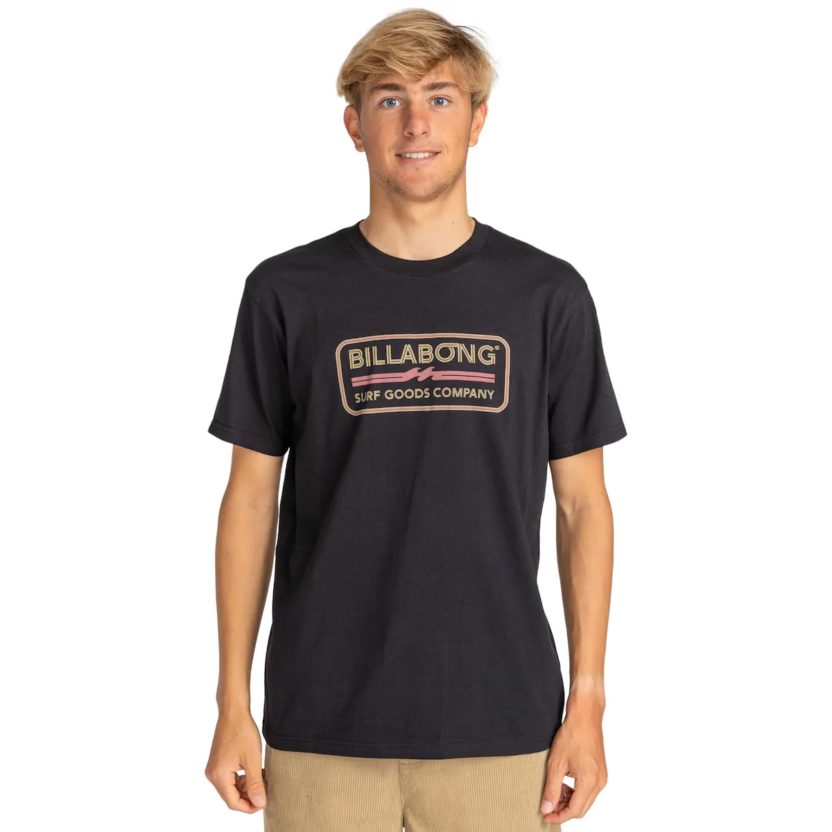 

Мужская фирменная футболка Billabong, чёрный