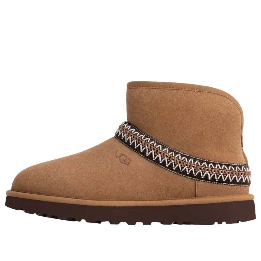 Угги (WMNS) UGG Classic Mini Crescent 'Chestnut'