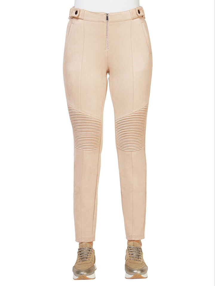 

Брюки Heine Kunstlederhose, бежевый