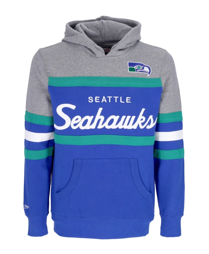 

Худи с изображением главного тренера команды «Сиэтл Сихокс» в НФЛ. Mitchell & Ness, мультиколор