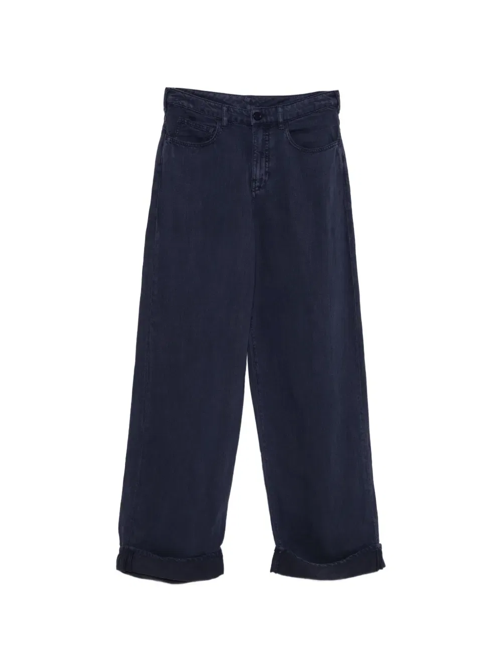 Джинсы J8B с подворотами Emporio Armani, синий