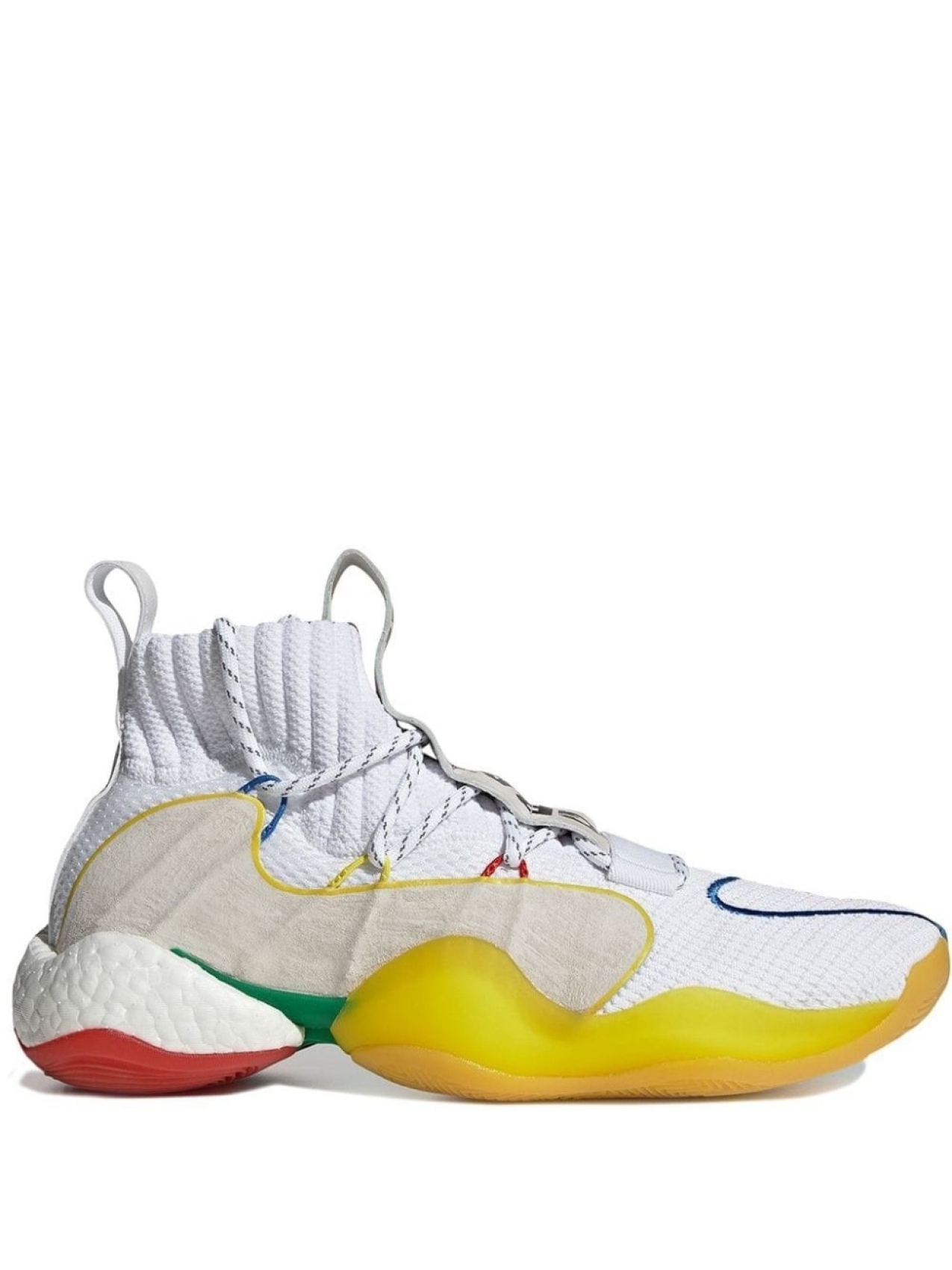 

Кроссовки Crazy BYW LVL Adidas, белый