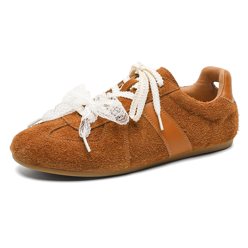 

V05 Мужские повседневные туфли низкие верблюжьего цвета, цвет Camel [Men's]