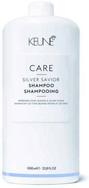 

Шампунь Keune Care Silver Savior — шампунь для защиты цвета, нейтрализует желтые отблески, 1000 мл
