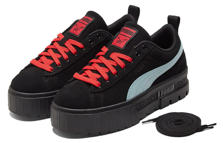 Кроссовки PUMA Mayze Sd Dua Lipa PUMA Black Blue Glow Women's — фото 2