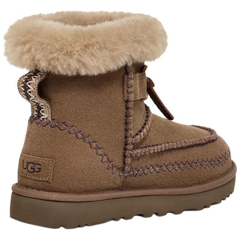 Ботинки женские UGG Classic Mini Alpine, коричневый — фото 2