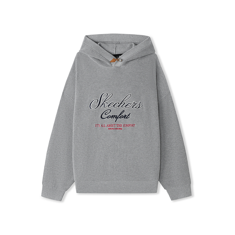 

Новогодняя толстовка унисекс Skechers, mixed серый 046j