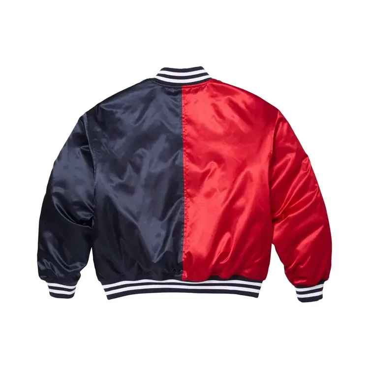Атласная куртка-бомбер Supreme x Champion, мультиколор — фото 2