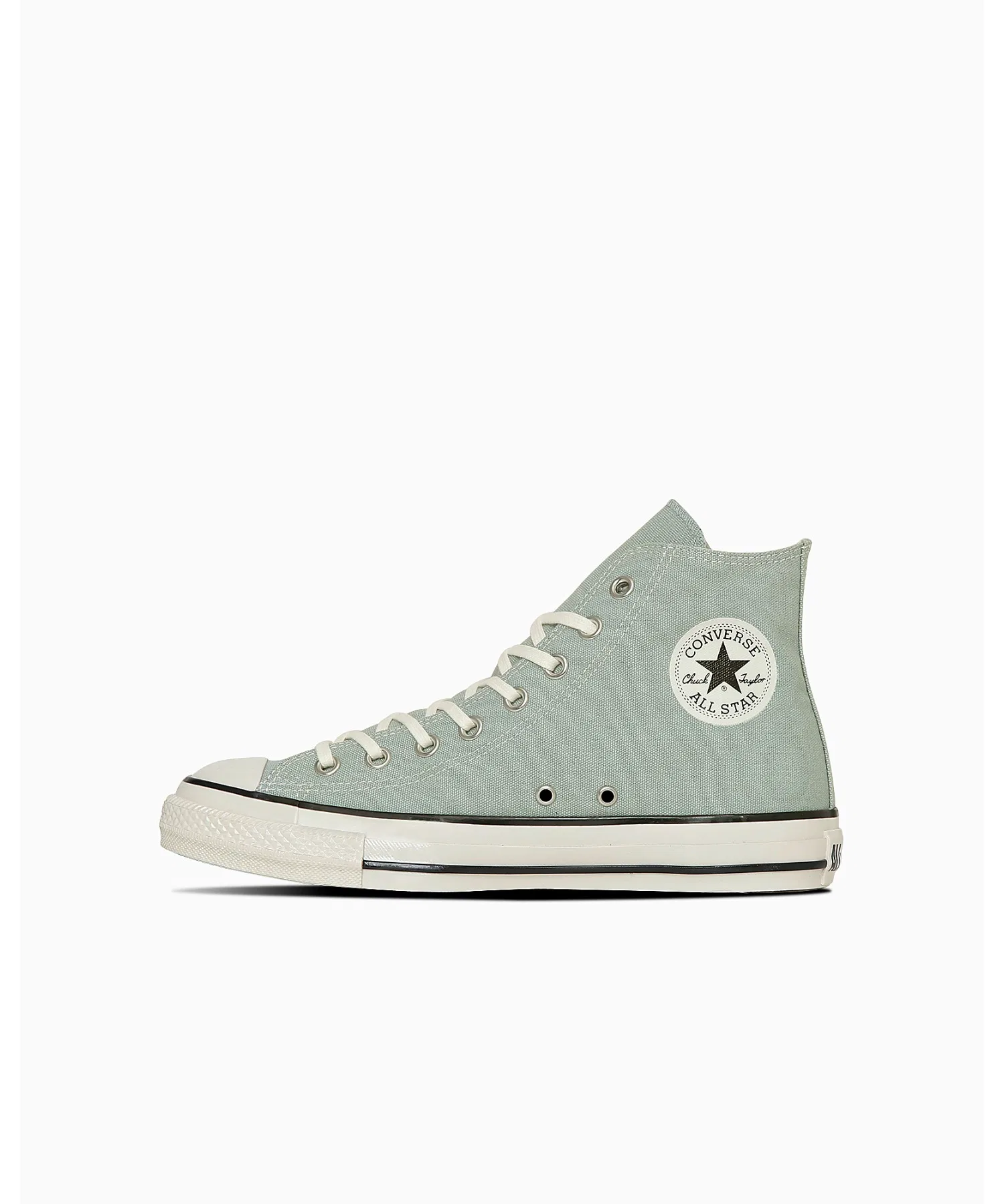 Унисекс высокие кроссовки CONVERSE ALL STAR AGED HI зелёные — фото 2