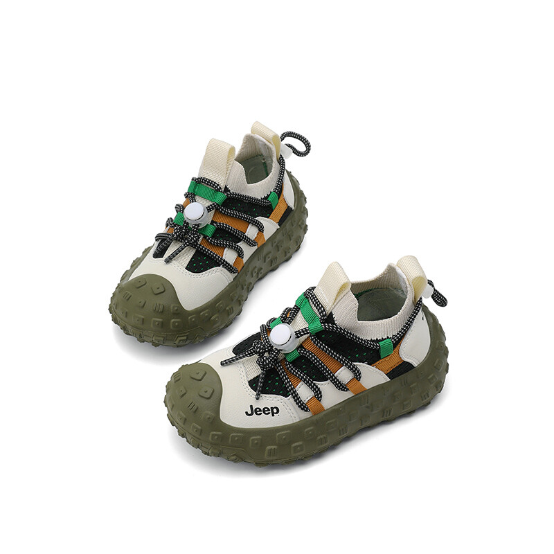 Детские кроссовки Kids Low-top Green Jeep, зеленый — фото 4