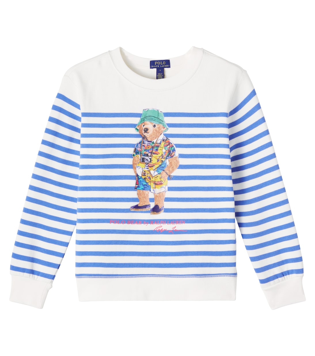 

Свитер из хлопковой смеси Polo Bear Polo Ralph Lauren Kids, Nevis/Scottsdle Blue Bear