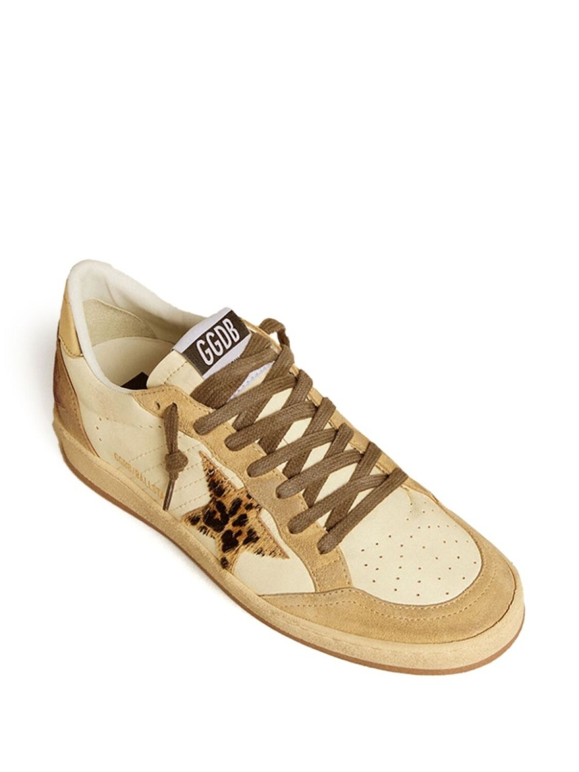 Кеды Ball Star Golden Goose, коричневый — фото 2