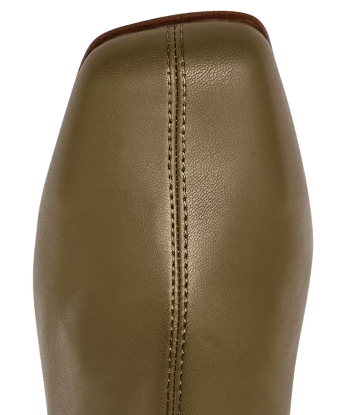 Женские ботинки-сапожки Khelan Blade-Heel Stretch Steve Madden, зеленый — фото 4