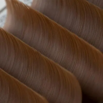 Ресницы Miss eye d’or Volume Lush 3D Layer Sheer Brown, 0.07 мм, 14 мм — фото 3