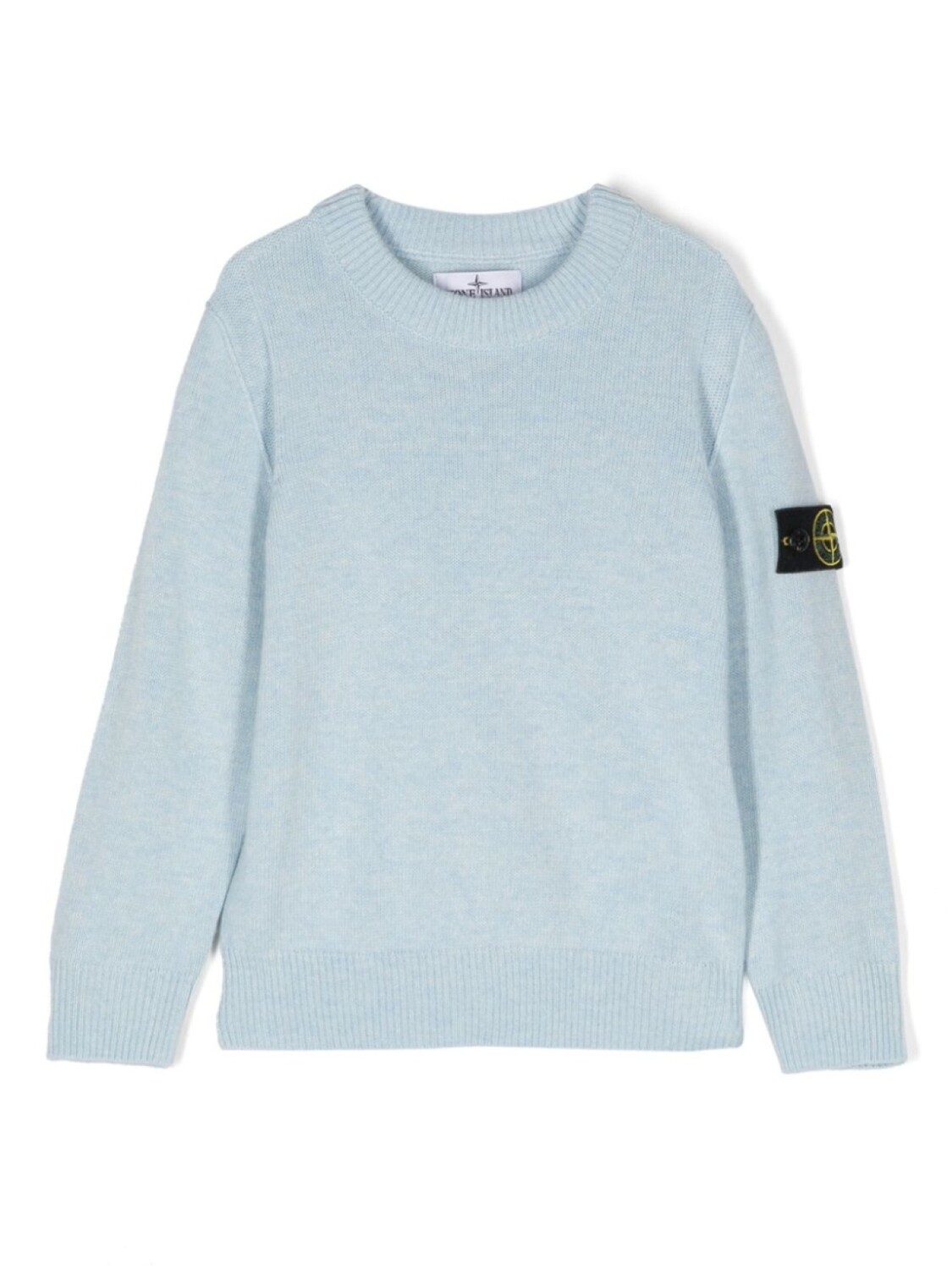 

Stone Island Junior джемпер с логотипом Compass, синий