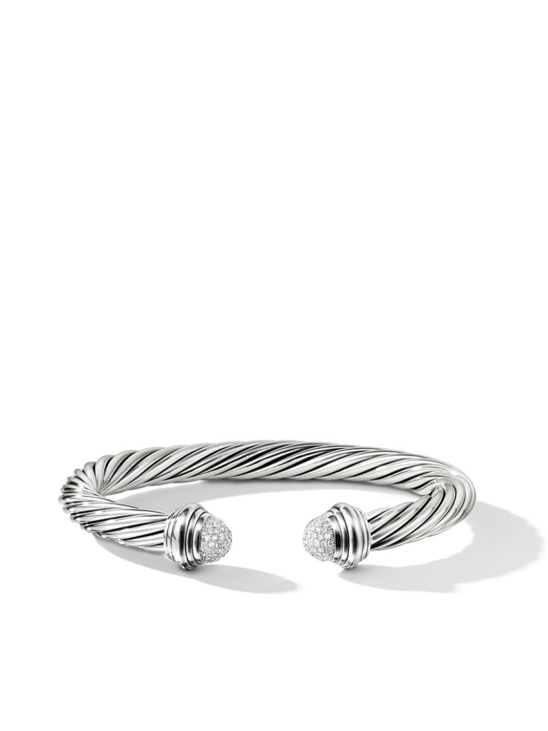 

Серебряный браслет Cable Classics с бриллиантами David Yurman