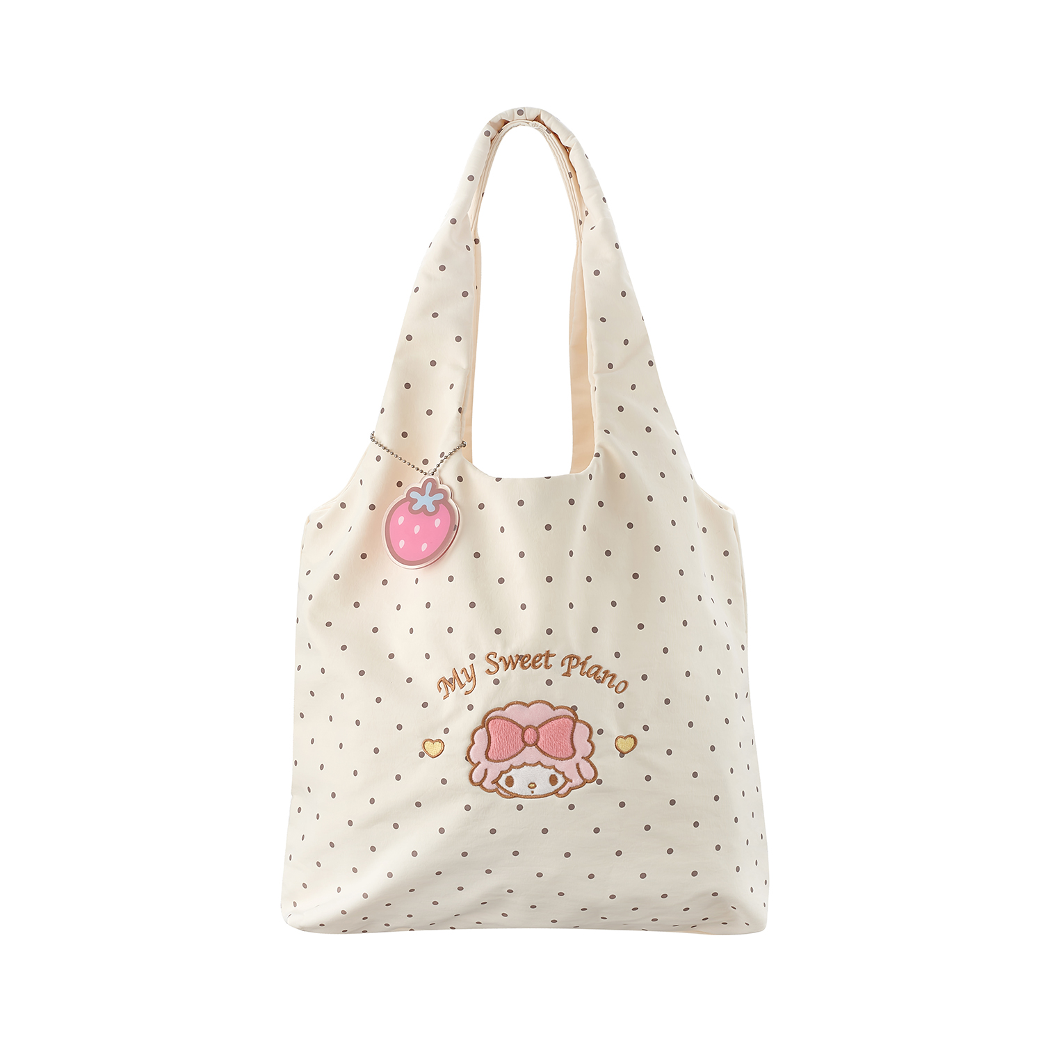 

Sanrio Полиэстеровая женская сумка через плечо белая, White