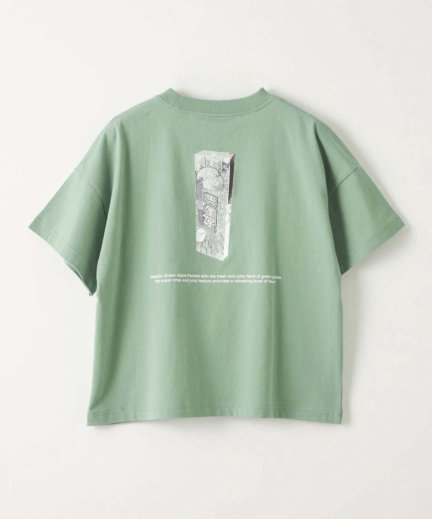 Футболка  / Детская 110-150 см United Arrows Green Label Relaxing, LIME — фото 2