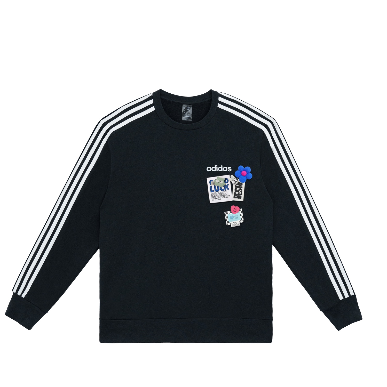 

Свитшот унисекс Adidas, черный