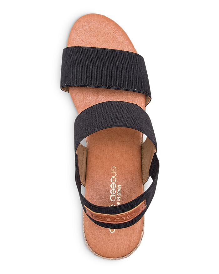 Женские босоножки на танкетке Allison Strappy Espadrille Andre Assous — фото 3