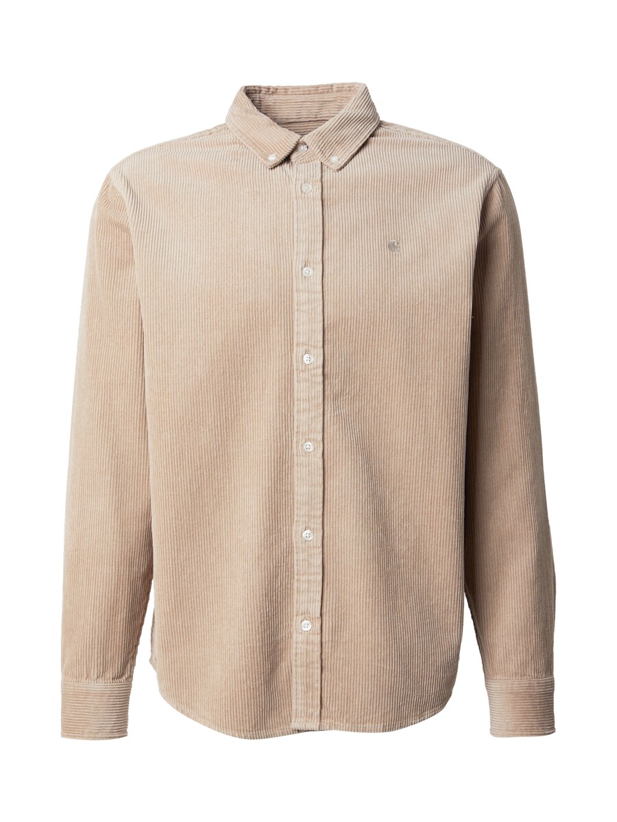 

Рубашка на пуговицах классического кроя Carhartt WIP Madison, бежевый