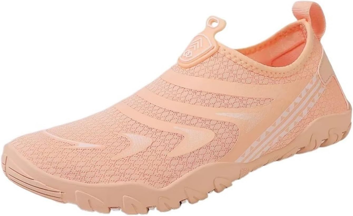 

Походные кроссовки для женщин и мужчин, быстросохнущие, дышащие, для воды, повседневные, легкие, удобные, с широким носком, спортивные кроссовки для прогулок на открытом воздухе и походов Xdfvc, розовый