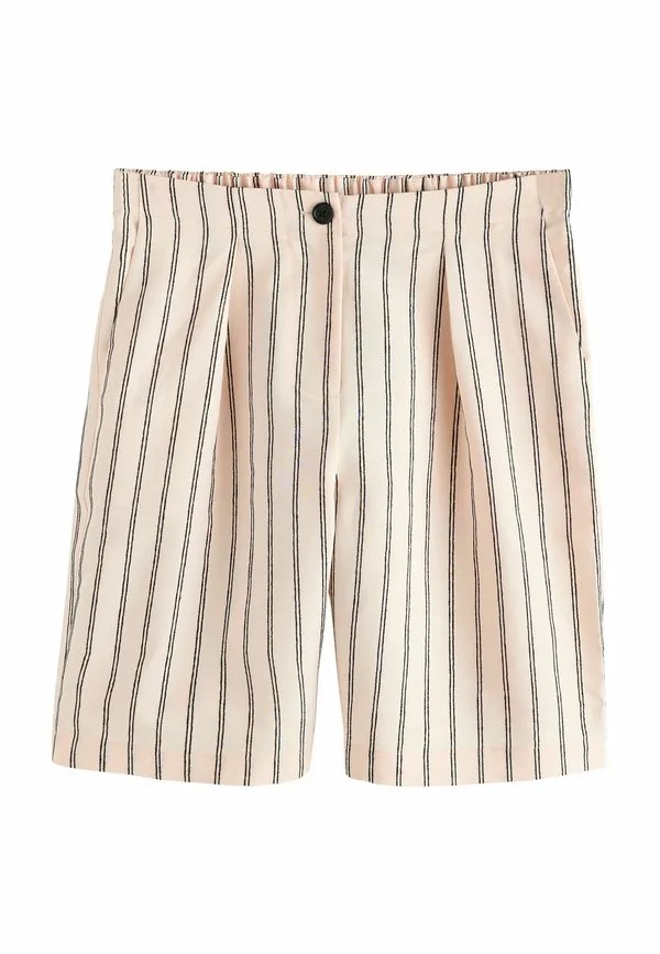 Шорты до колена из синели стандартного кроя Next, Pink Black Stripe