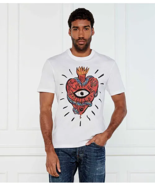 

Футболка Regular fit Just Cavalli, белый