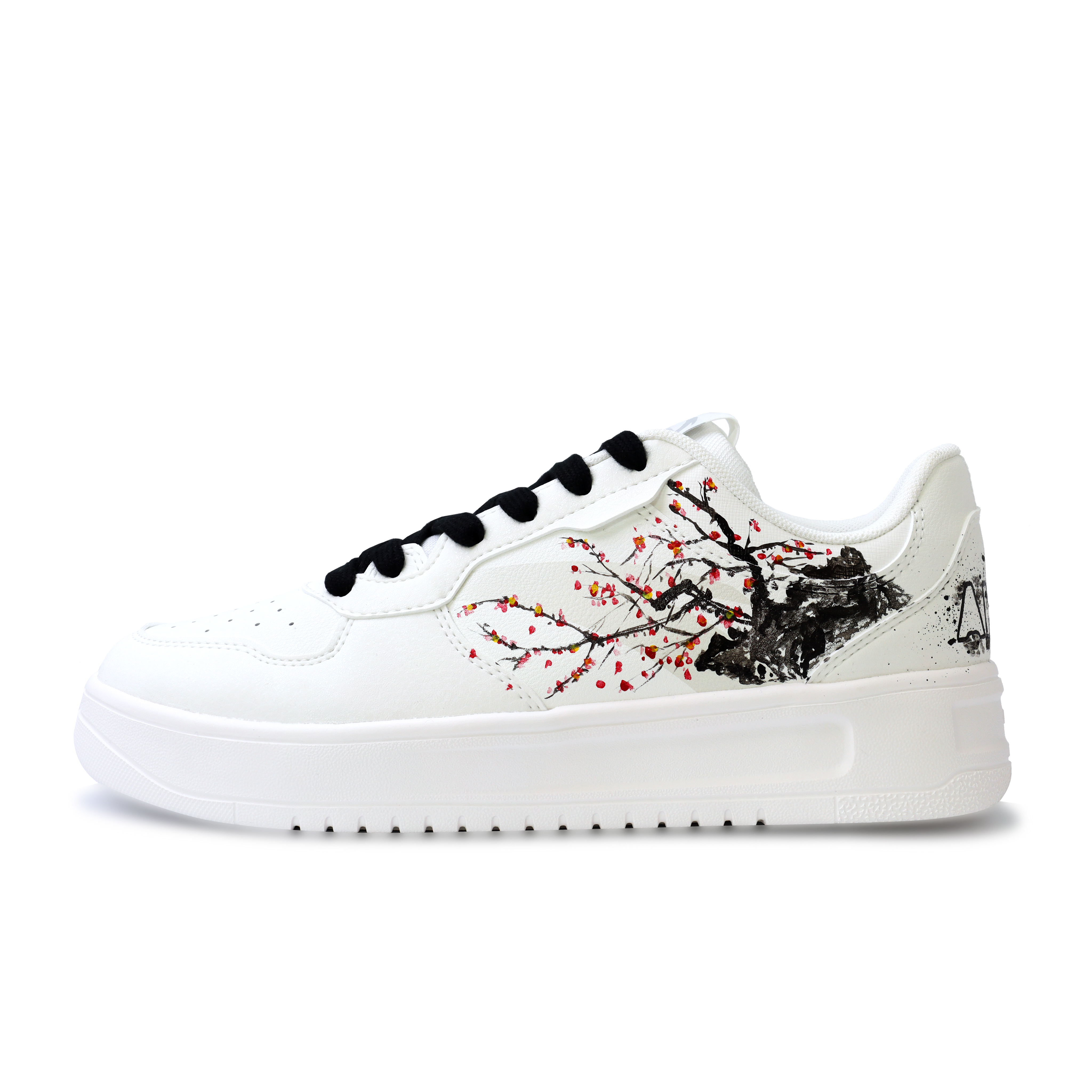 

ANTA Комфортные, нескользящие, легкие, низкие, амортизирующие кроссовки для скейтбординга, мужские, черные, белые, красные