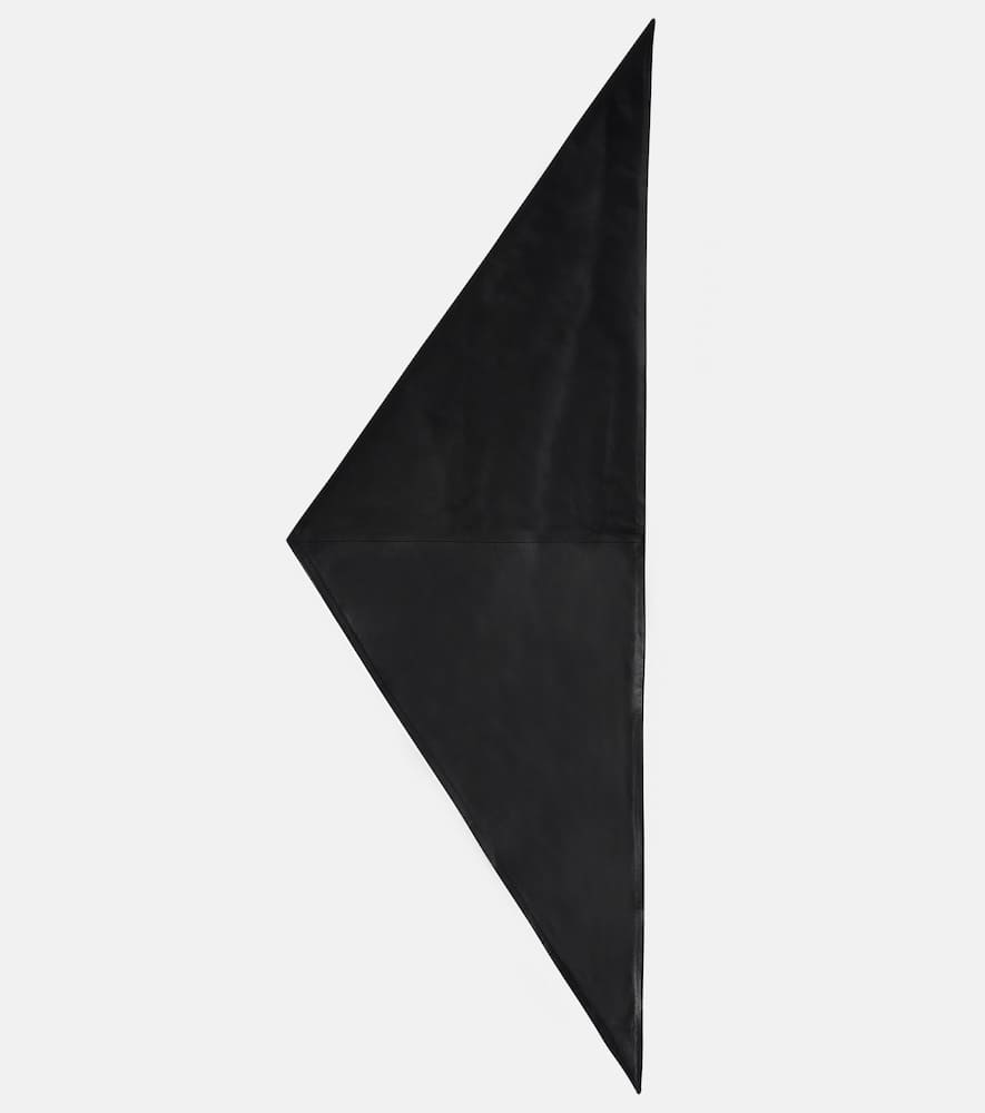 

Кожаный шарф Lemaire, Black