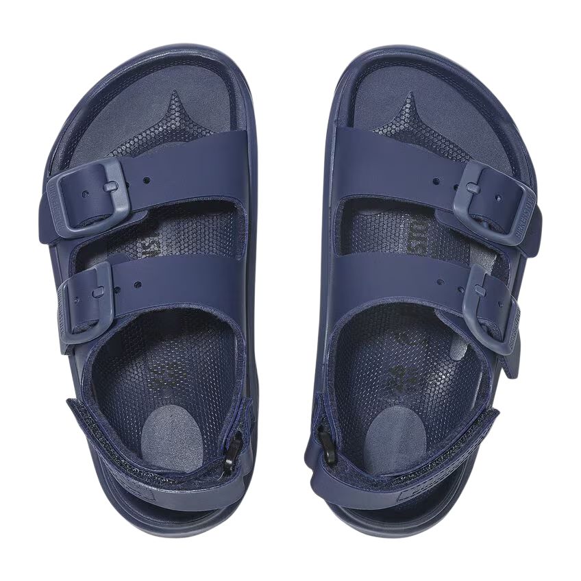 Детские сандалии Mogami с противоскользящей подошвой и износостойким верхом Birkenstock, синий — фото 4
