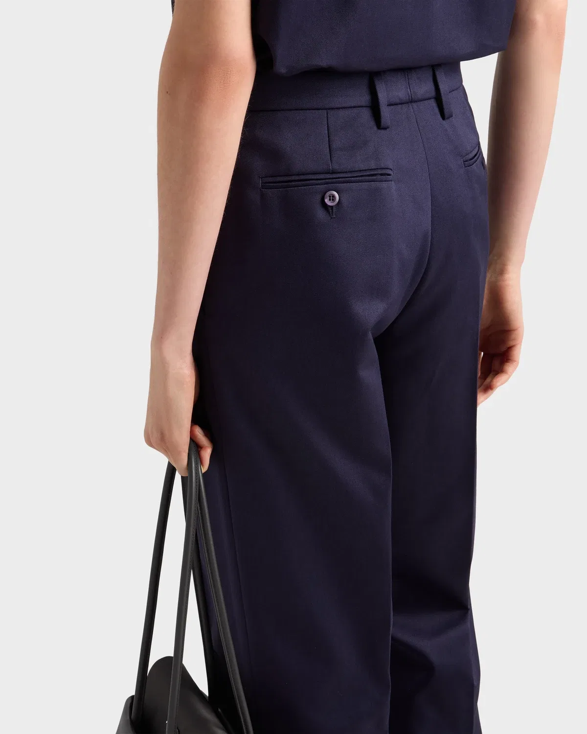 Брюки чинос Prada, синий — фото 4