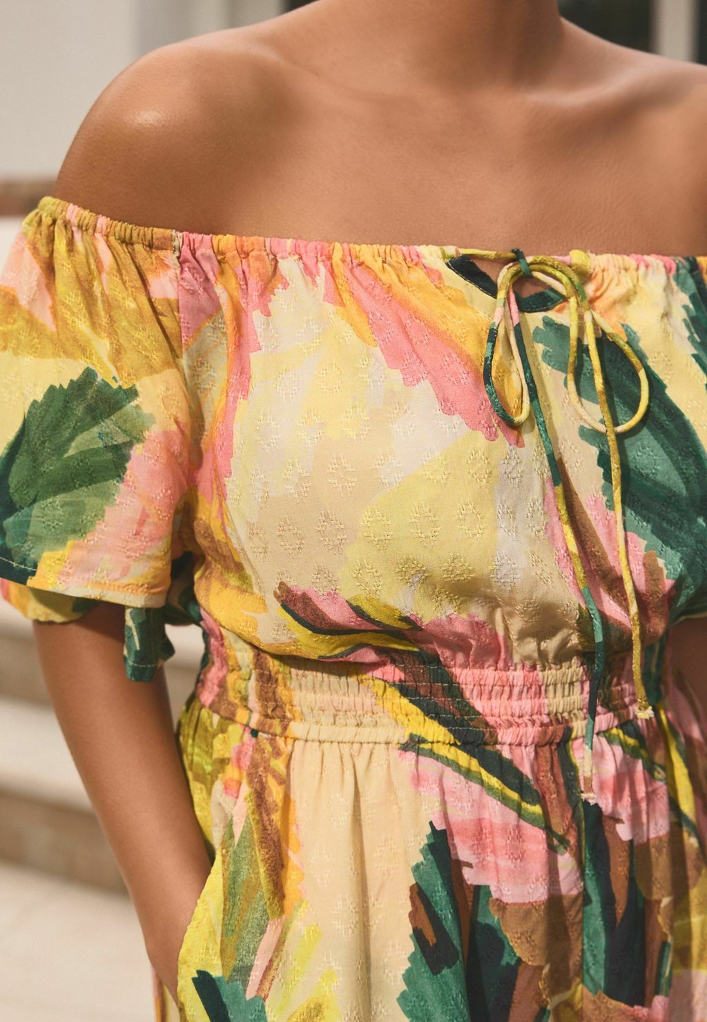 

Комбинезон OFF SHOULDER REGULAR FIT Next, розовый