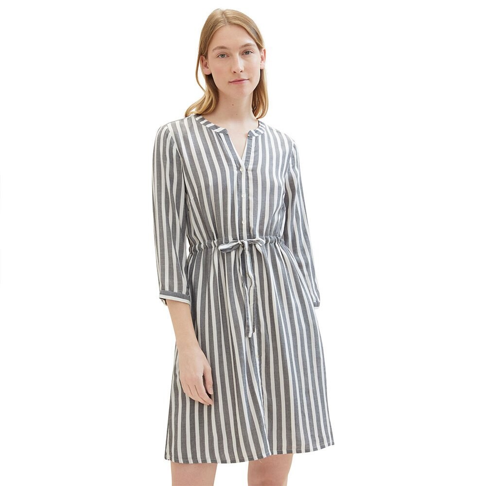 

Платье Tom Tailor Striped, белый