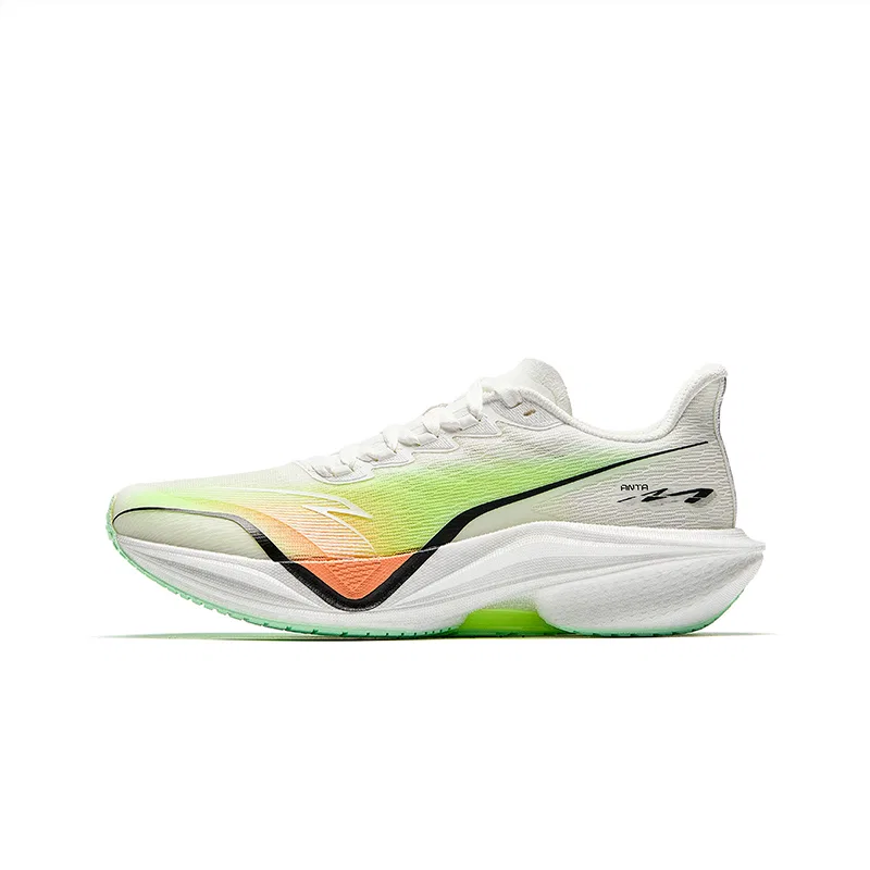 Кроссовки для бега Antakids Mach 5.0 Ivory White/Dill Yellow