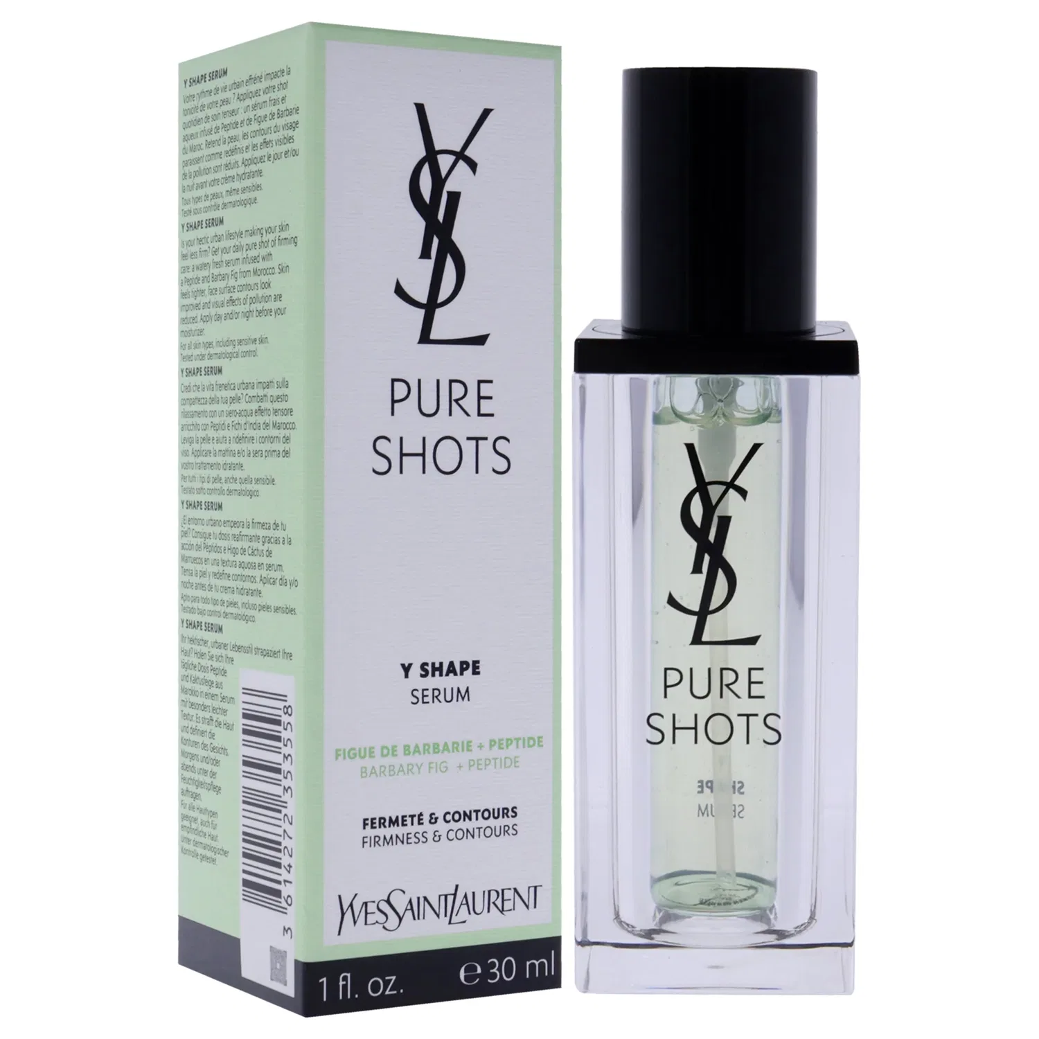 Сыворотка Yves Saint Laurent — Укрепляющая Pure Shot Y Shape от для мужчин и женщин - , Clear, 28 г — фото 3