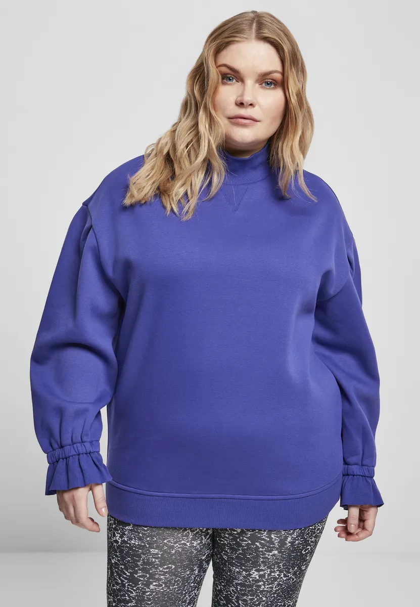 

URBAN CLASSICS Свитер " Urban Classics Ladies Ladies Водолазка Crew", фиолетовый