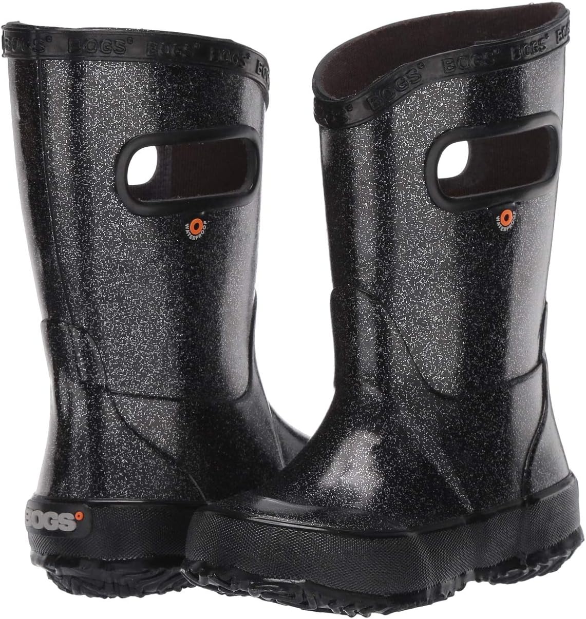 

Резиновые сапоги Rain Boot Glitter Bogs, черный