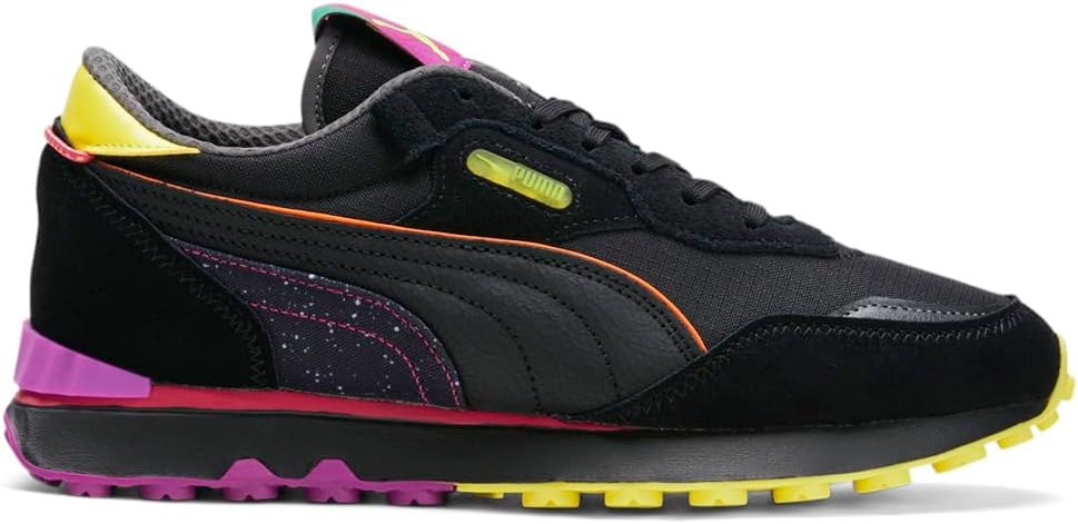 

Мужские кроссовки PUMA Rider FV Future Vintage с шнуровкой, повседневные - серые